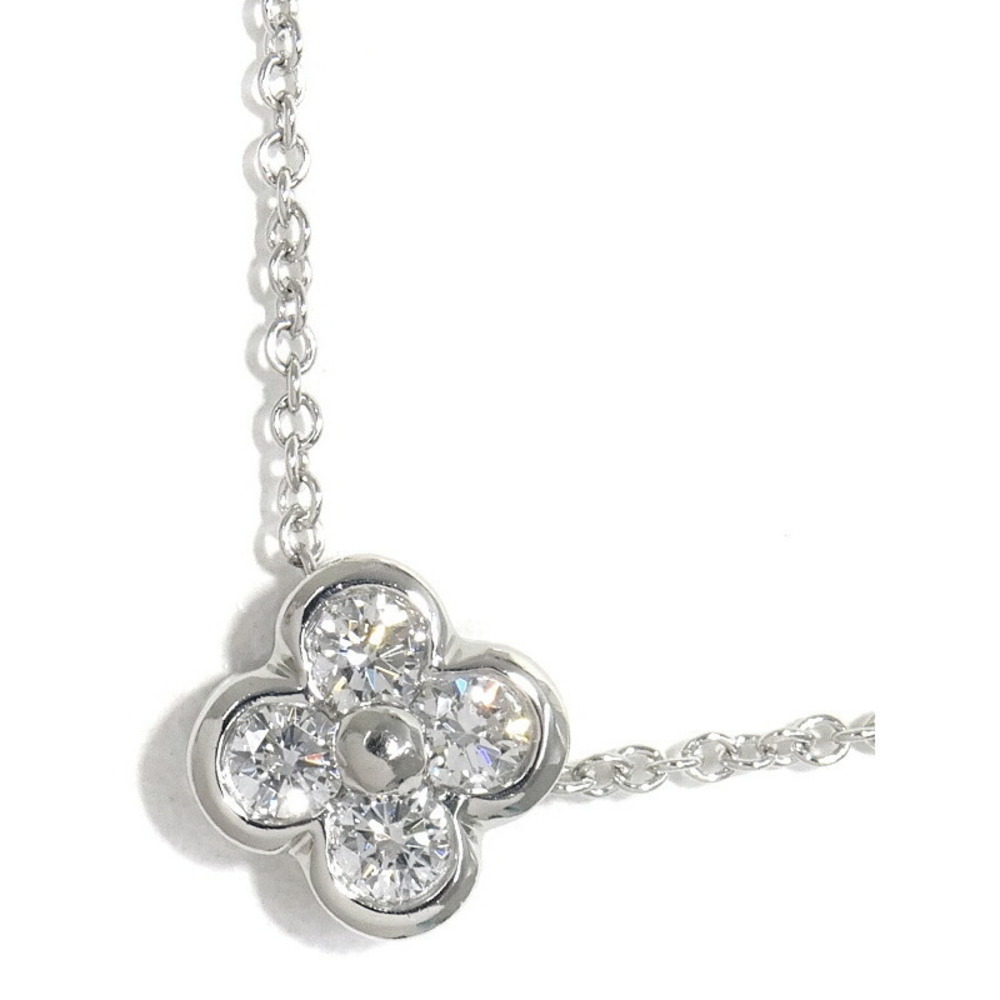 Tiffany Bezel Set Diamond Necklace